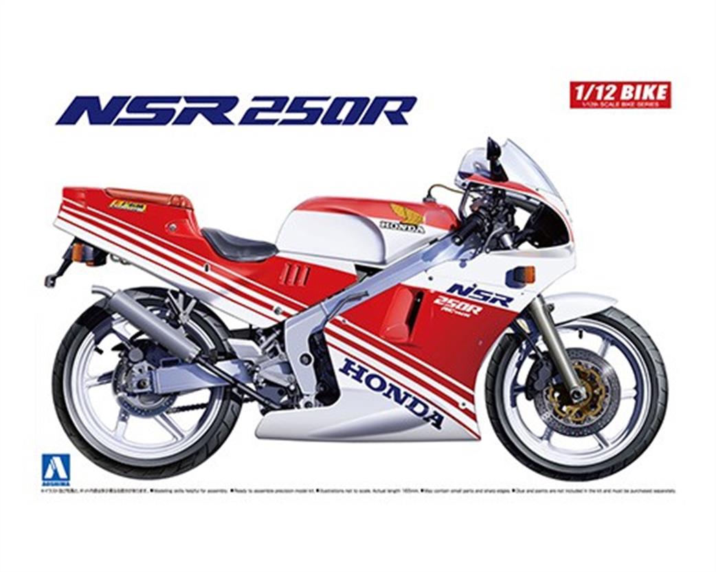 Aoshima 1/12 06177 Honda NSR250R 1988 Motorbike Kit
