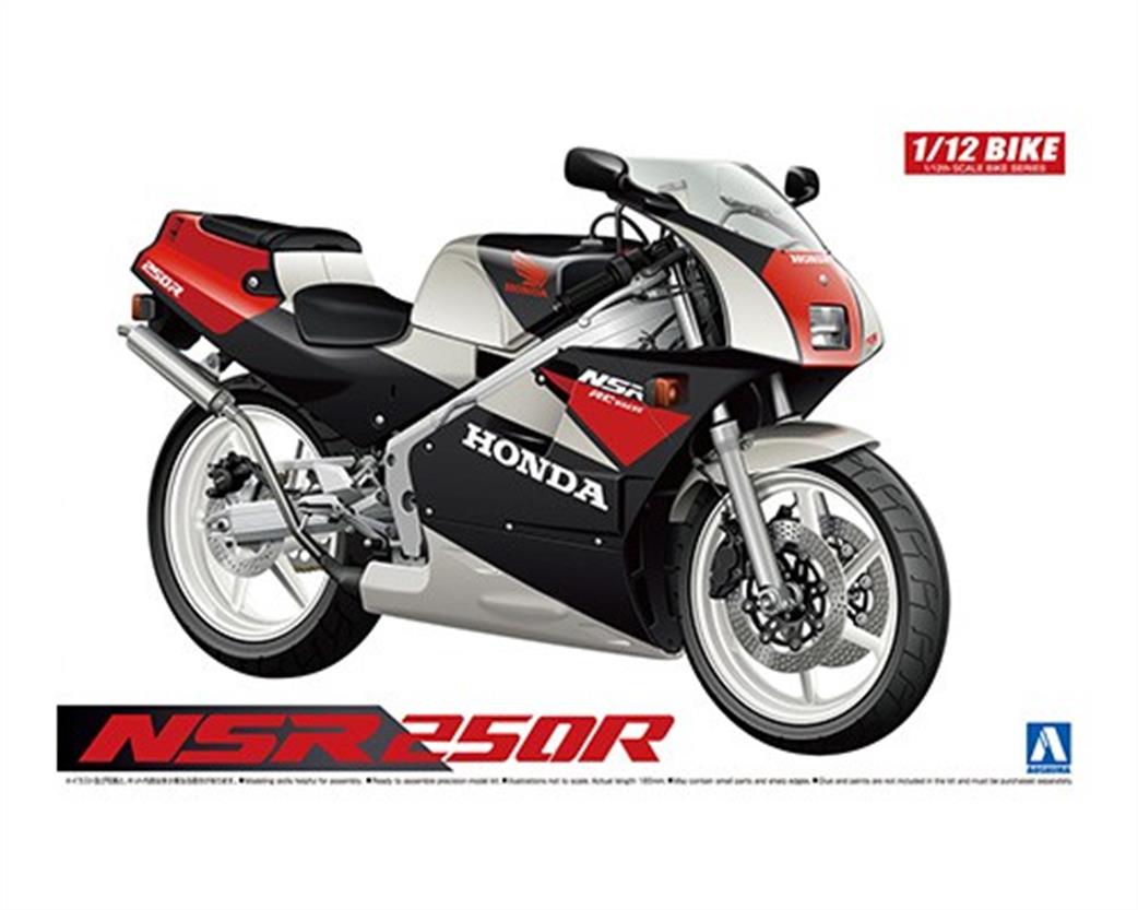 Aoshima 1/12 06178 Honda NSR250R 1989 Motorbike Kit