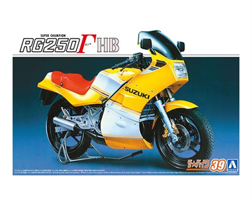 Aoshima 1/12 06231 Suzuki RG250 HB 1984 Motorbike Kit
