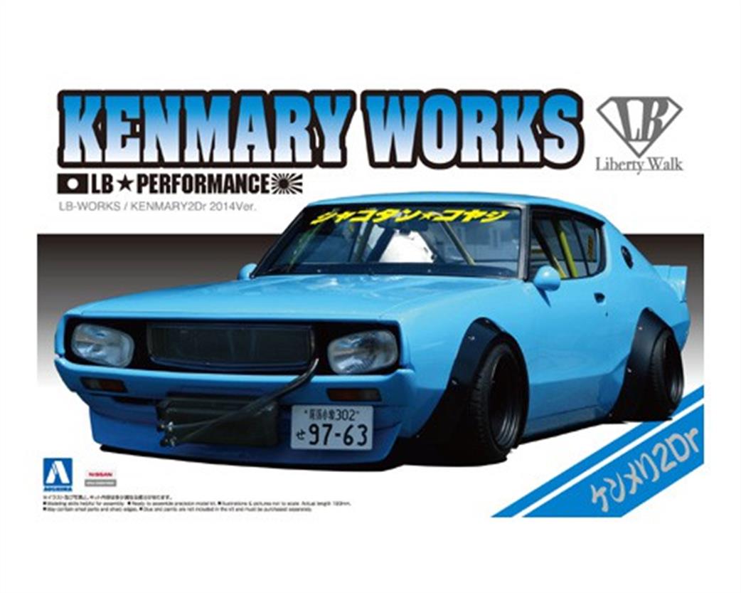 Aoshima 1/24 01147 LB Works Custom KENMARY Works Skyline Car Kit