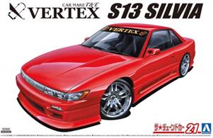 Aoshima 05861 1/24th Nissan Vertex PS13 Silvia 1999 Car Kit