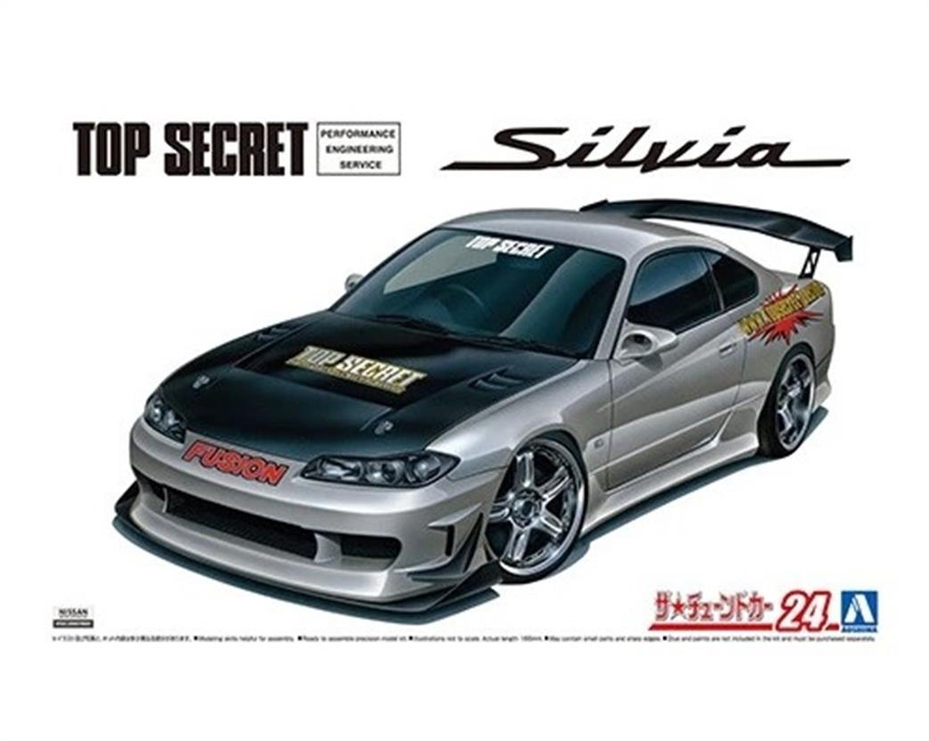Aoshima 1/24 05874 Top Secret Nissan S15 Silvia Car Kit