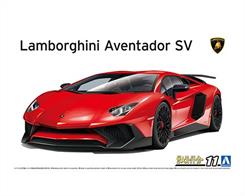 Aoshima 06120 1/24th Lamborghini Aventador SV Supercar Kit