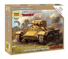  Snap Kit British Infantry Tank Valentine II for The Art of Tactic Wargame
