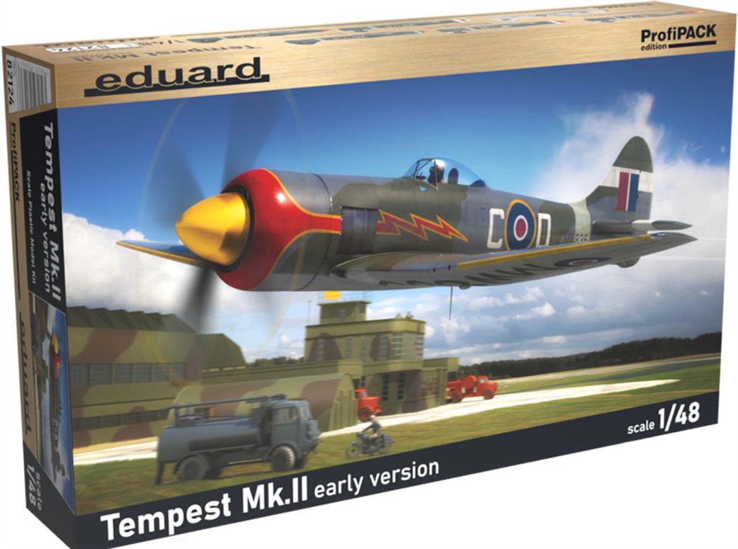 Eduard 1/48 82124 RAF Tempest MKII Early Version ProfiPACK Edition Plastic Kit