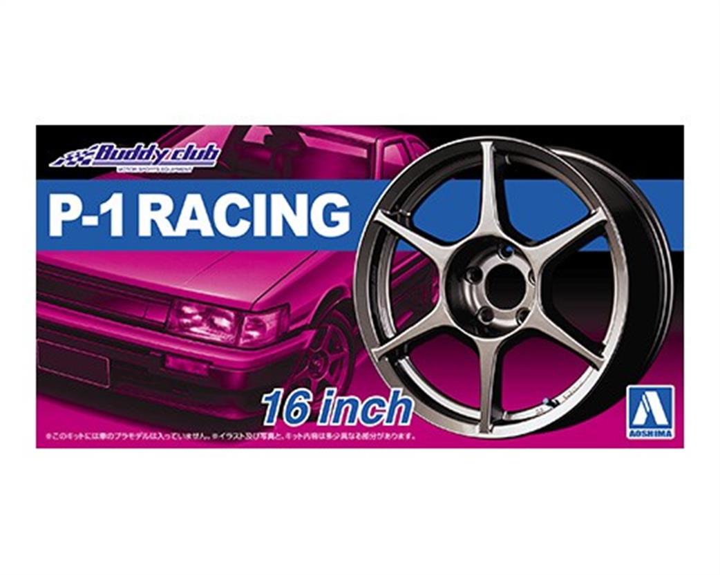 Aoshima 1/24 05251 P-1 Racing 16Inch Wheels