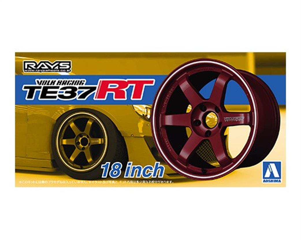 Aoshima 1/24 05302 Volk Racing TE73RT 18Inch Wheels