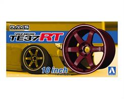Aoshima 05302 1/24th Volk Racing TE73RT 18Inch Wheels