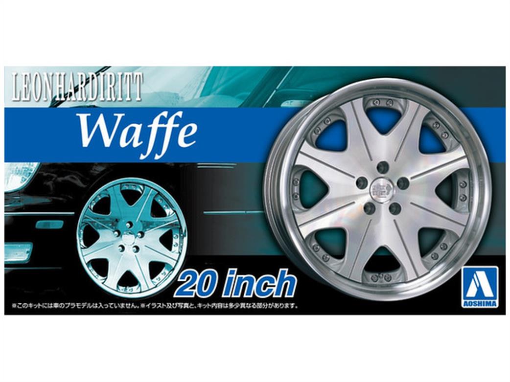 Aoshima 1/24 05372 Leonhardiritt Waffe 20Inch Wheels