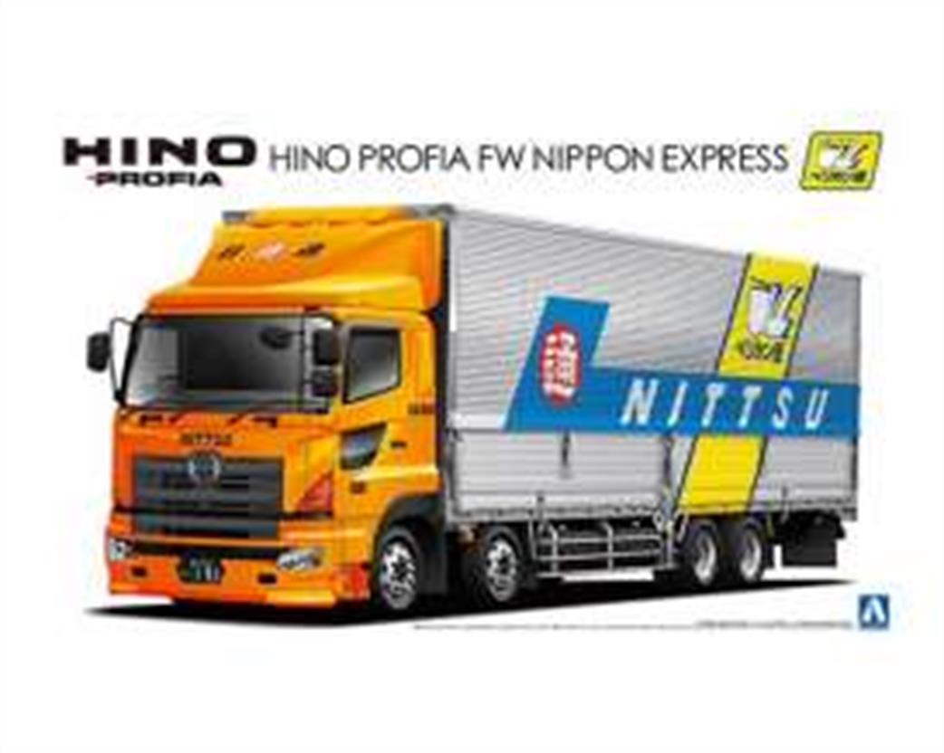 Aoshima 1/32 05919 Hino Profia Nippon Express Truck Kit