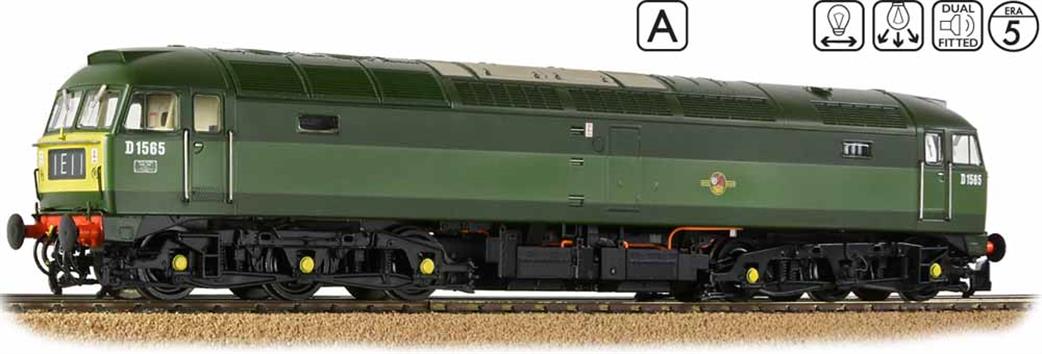 Bachmann OO 35-410 BR D1565 Class 47/0 Two-Tone Green Original Radiator Panels New High-Spec Tooling