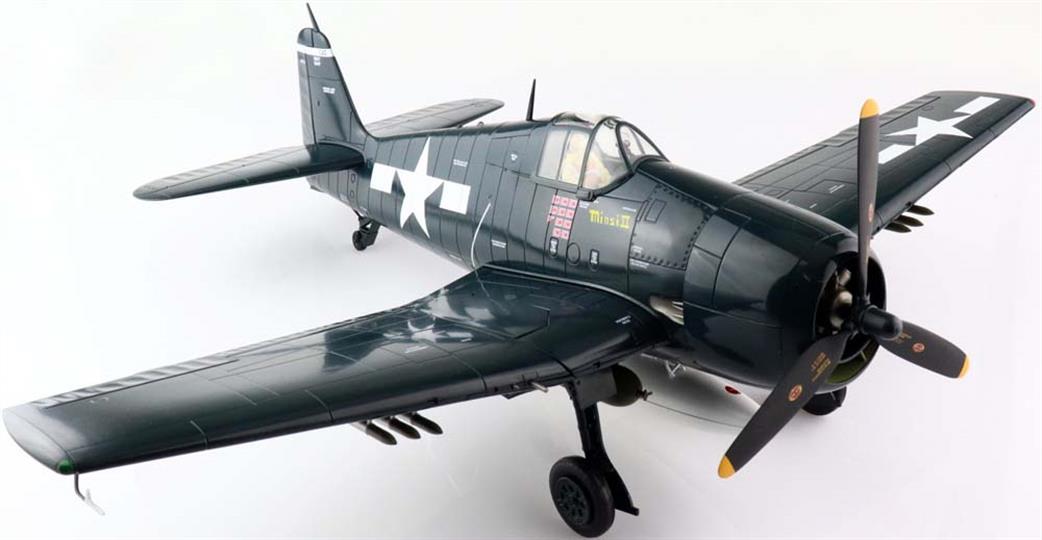 Hobby Master 1/32 HA0308 Grumman F6F-5 Hellcat Minis II CAG 15 USS Essex (CV-9) 1944