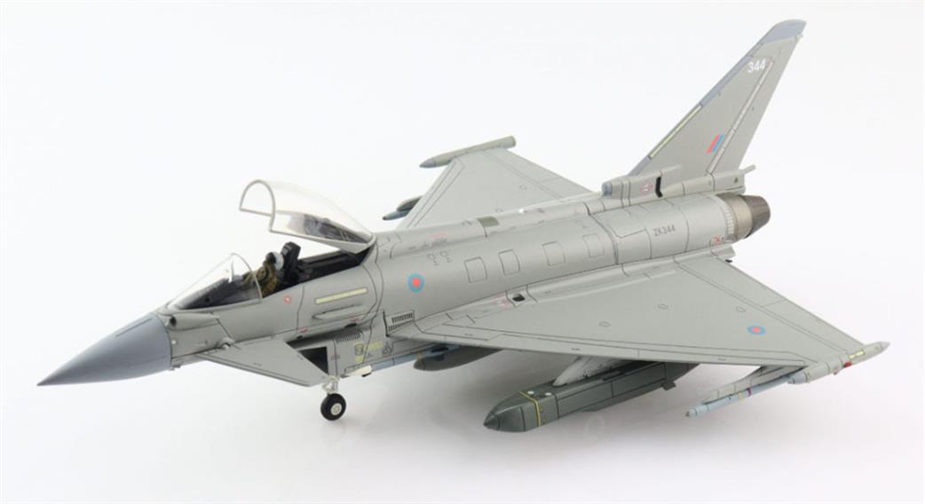 Hobby Master 1/72 HA6615 Eurofighter Typhoon FGR4 ZK344, 1(F) Sqn, Op SHADER, RAF Akrotiri, March 2021 (with Storm Shadows cruise missiles)