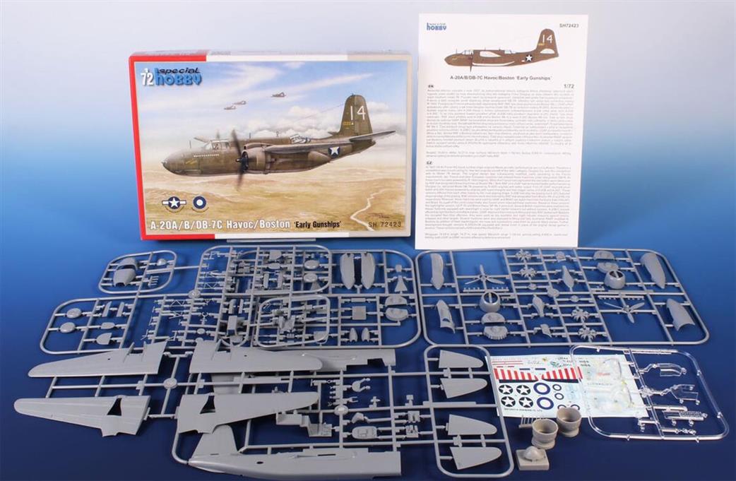 Special Hobby 1/72 72423 A020A/B/BD-7C Havoc/Boston Early Gunships Kit