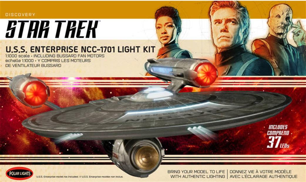 Polar Lights 1/1000 MKA041 Star Trek Discovery U.s.s Enterprise Lighting Kit