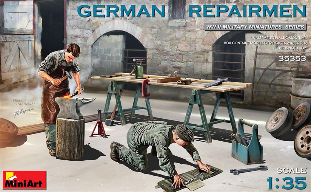 MiniArt 1/35 35353 German Repairmen Figure Set