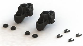 These composite front steering blocks are the perfect replacement item when servicing your ARRMA vehicle.