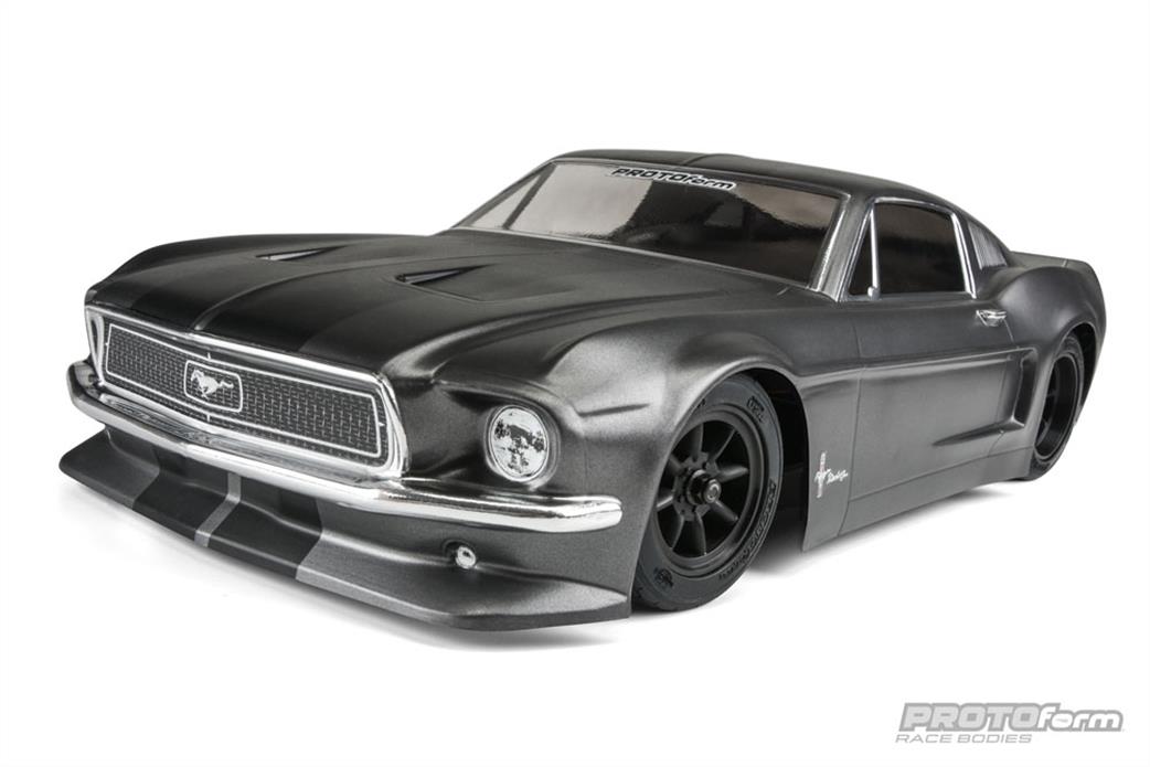 PL1558-40 ProtoForm 1968 Ford Mustang VTA 200MM Polycarbonate Bodyhell