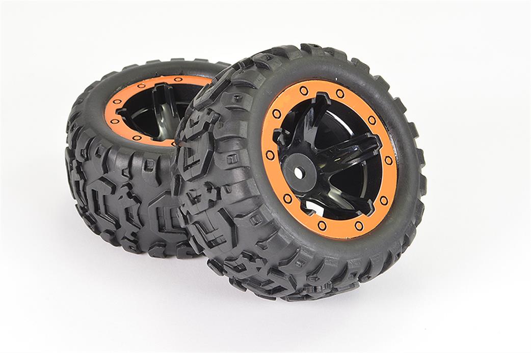 FTX  FTX9742 Tracer Monster Truck Wheels & Tyres Pair