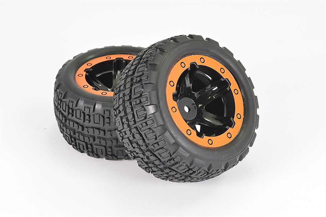 FTX  FTX9765 Tracer Truggy Truck Wheels & Tyres Pair