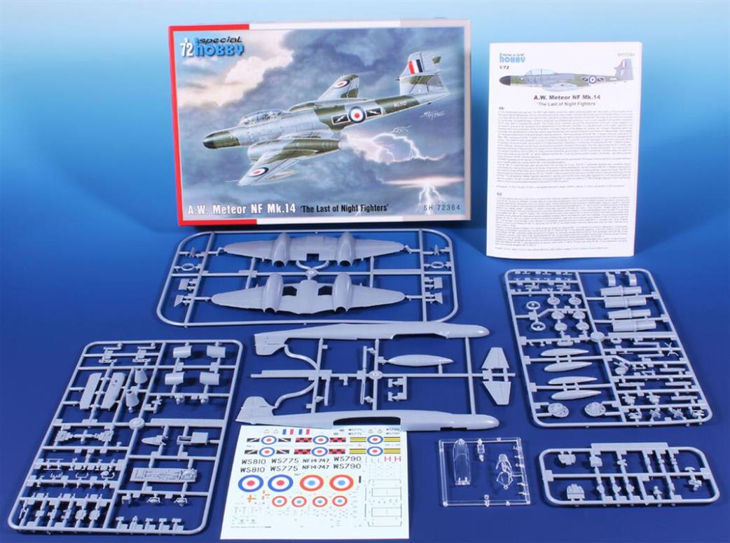 Special Hobby 72364 Gloster Meteor NF MK.14 The Last of the Night Fighters 1/72