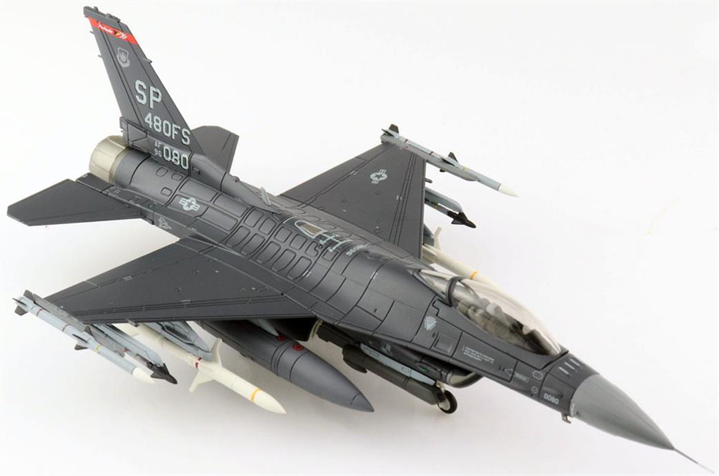 Hobby Master 1/72 HA38001 Lockheed Martin F-16C 96-0080, 480th FS, Spangdahlem AB, 2020