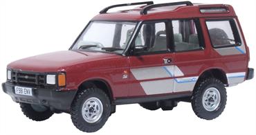Oxford Diecast 76DS1001 1/76th Land Rover Discovery 1 Foxfire