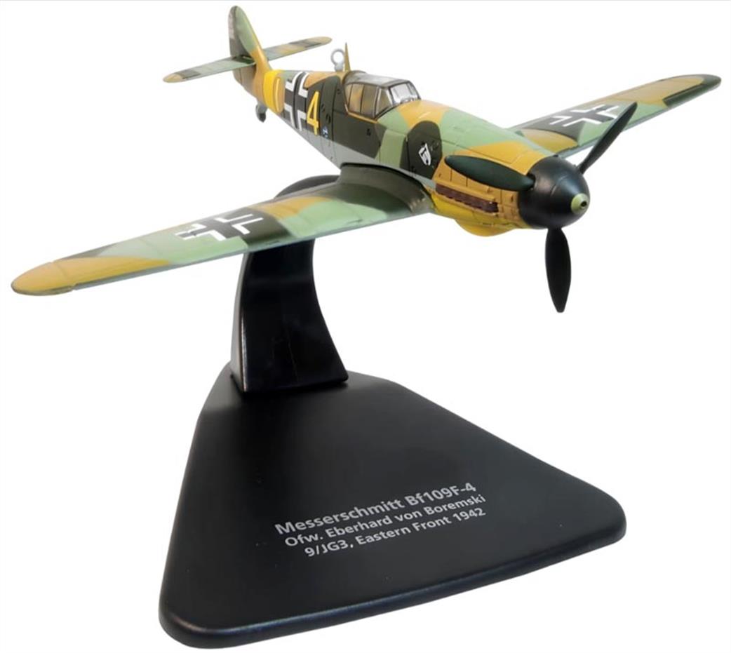 Oxford Diecast 1/72 AC114S Messerschmitt Bf 109F-4/Trop104-victory ace Eberhard von Boremski No Swastika