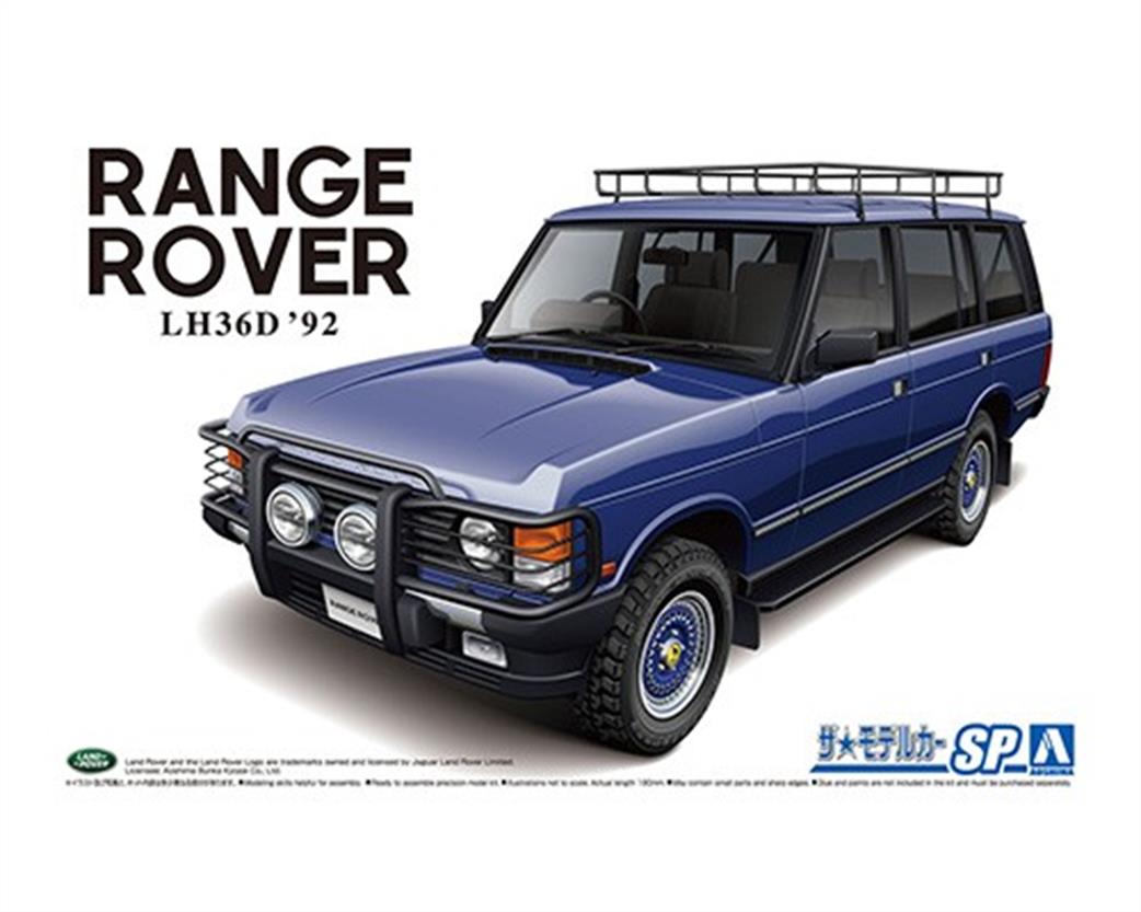 Aoshima 1/24 06137 Range Rover LH36D Classic '92 Kit