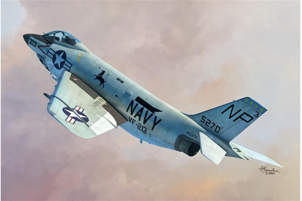 Sword 1/72 SW72140 McDonnell F-3B/C Demon  US Navy Jet Model Kit