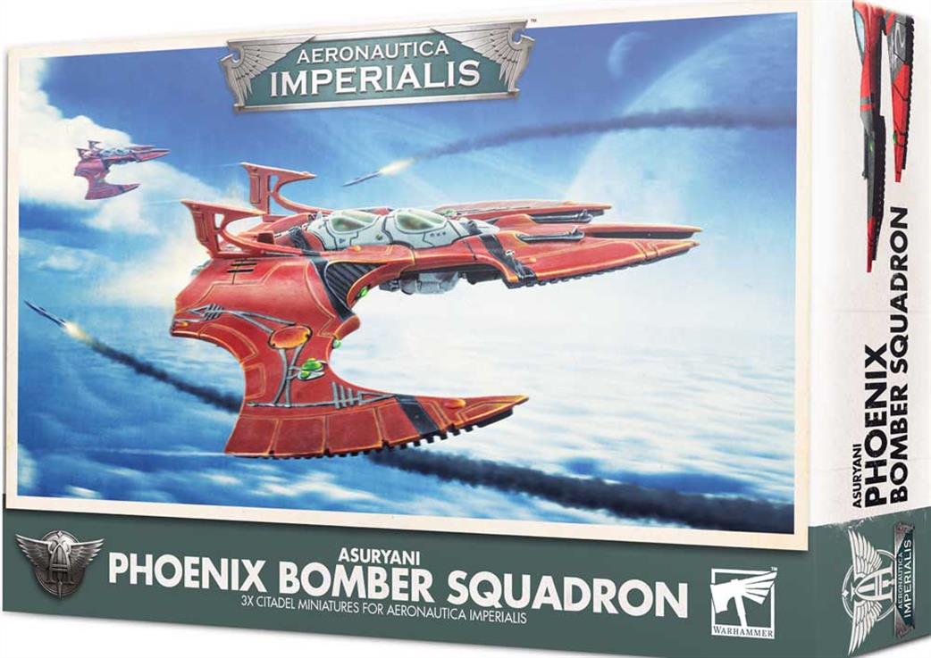 Games Workshop  500-40 Aeronautica Imperialis: Asuryani Phoenix Bomber Squadron