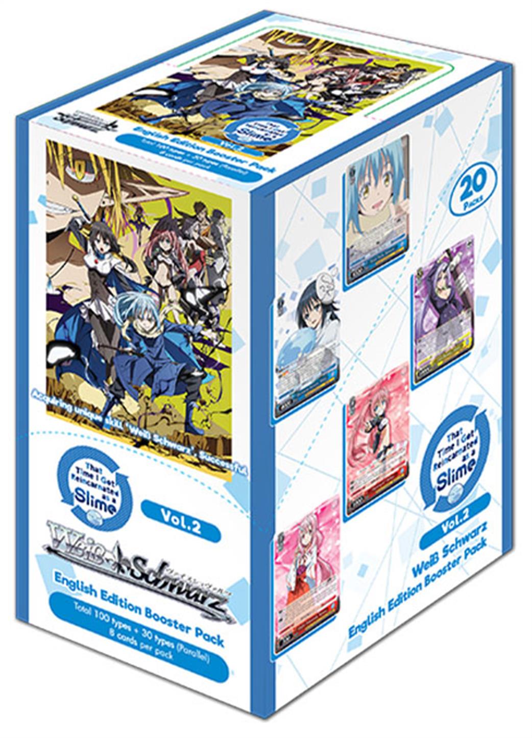 Bushiroad  WSETSKS82BP Weiss Schwarz: That Time I Got Reincarnated as a Slime Vol. 2 Booster