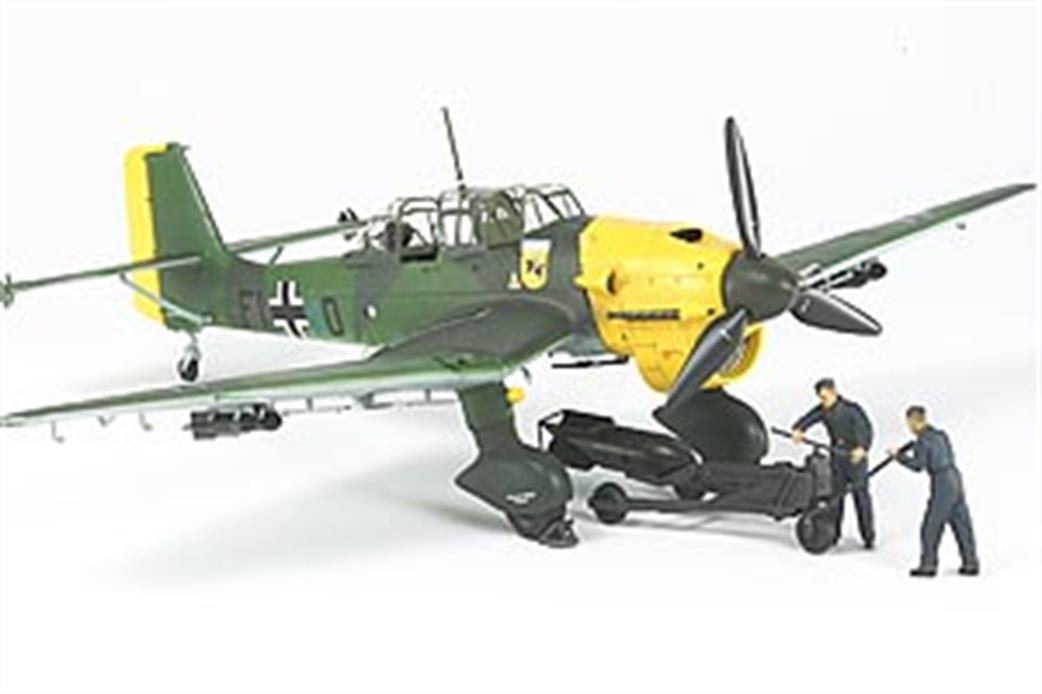 Tamiya 1/48 37008 Junkers JU-87B2 with Bomb Loader