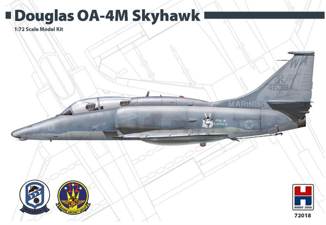 Hobby 2000 1/72 72018 Douglas OA-4M Skyhawk  Plastic Kit