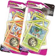 You will be sent one at random, unless otherwise specified, subject to availability.Contain:1 * Fusion Strike booster1 * Coin3 * Cards  Either: Grookey, Thwackey &amp; Rillaboom or Scorbunny, Raboot &amp; Cinderace.