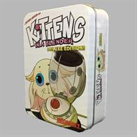 Kittens in a Blender returns better than ever with even more unthinkable consequences. This Deluxe Edition packages the game in a swanky kitten-resistant tin box and includes the 5-6 player expansion More Kittens in a Blender adding flavors, double kitten cards, and some new suPURRpowers!