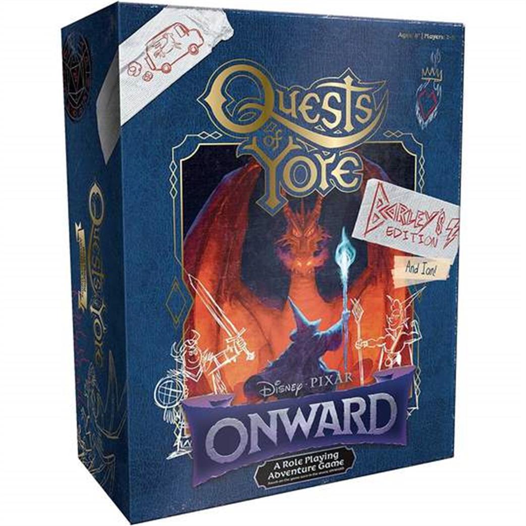 USORP004721 Disney Pixar Onwards: Quests of Yore Barley's Edition