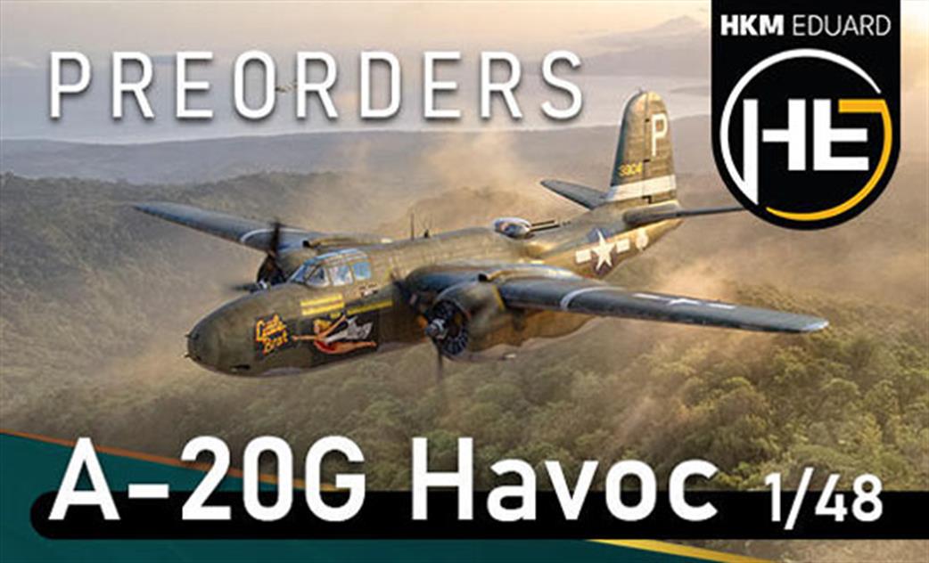 Eduard 548002 Douglas A-20G Havoc HKM Edition Kit