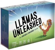 Llamas Unleashed includes 135 brand new cards starring agriculture's lankiest and most lovable livestock. Goats, Rams, and Alpacas also run rampant in this witty and whimsical barnyard-themed party game based on the Unstable Unicorns mechanics you already know and love!"