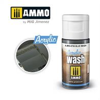 AMMO ACRYLIC WASH BLUEHigh quality Acrylic Wash - 15ml jar