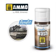 AMMO ACRYLIC WASH DARK WASHHigh quality Acrylic Wash - 15ml jar