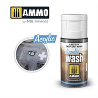 AMMO ACRYLIC WASH DEEP GREYHigh quality Acrylic Wash - 15ml jar