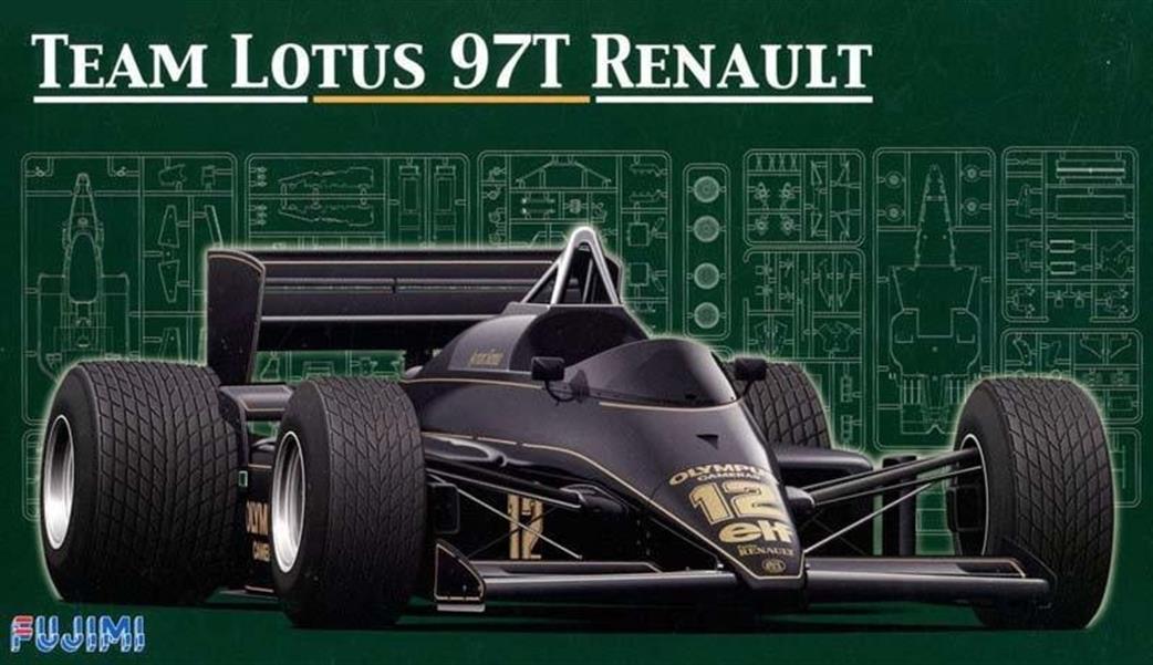 Fujimi 1/24 F091952 Team Lotus Renault 97T 1985 F1 Car kit