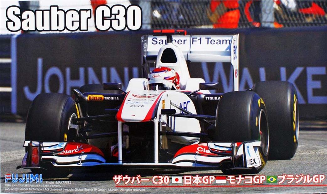 Fujimi 1/24 F092089 Sauber C30(Japan, Monaco, Brazil GP) F1 Car kit