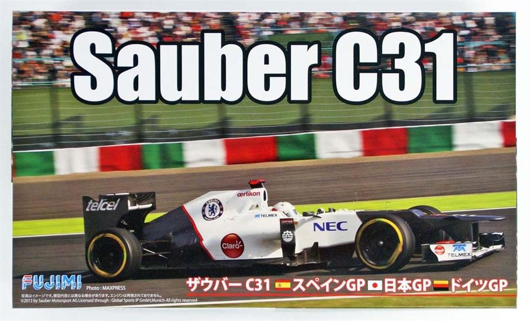 Fujimi 1/24 F092072 Sauber C31 (Japan, Spain, Germany GP) F1 Car kit
