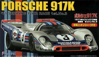 Fujimi F123882 1/24th Porsche 917K 1971 Sebring 12 Hour Race Winner Car Kit