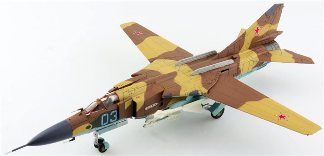 Hobby Master 1/72 HA5312 MIG-23MLD Blue 03, Soviet Air Force, Bagram, Afghanistan, July 1987