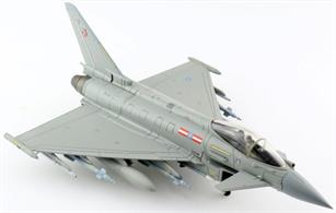 Hobby Master HA6616B 1/72nd Eurofighter Typhoon FGR4 ZK301/D, 1435 Flight, RAF Mount Pleasant, Falkland Islands, 2015 (with air to air missiles + Paveway IV bombs x 4)