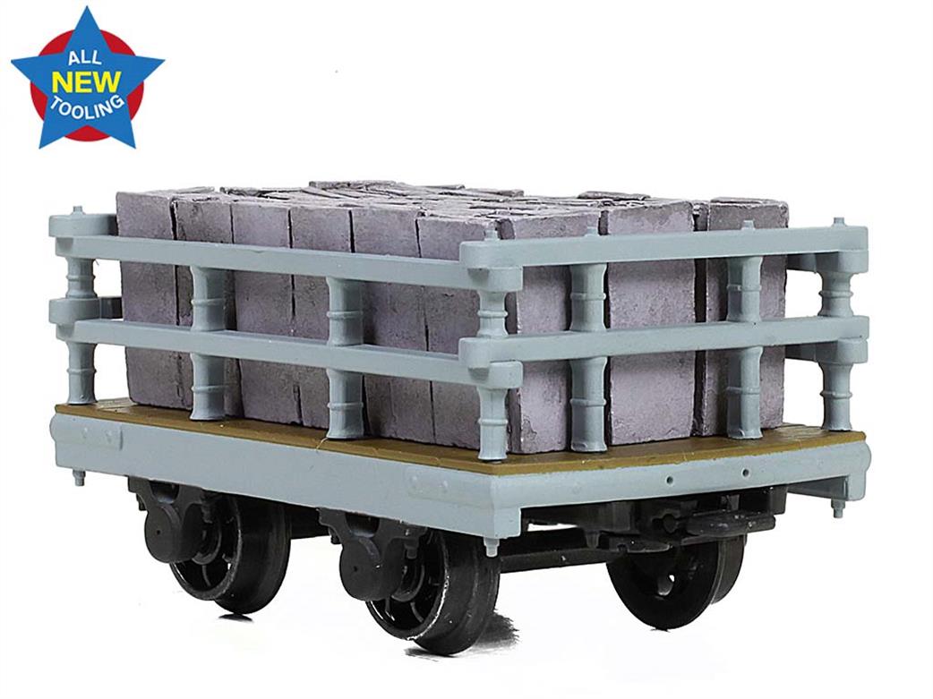 Bachmann O-16.5 73-027 Narrow Gauge Slate Wagon Grey