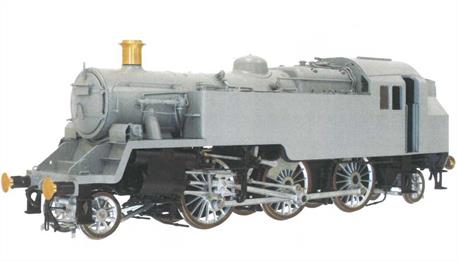 A highly detailed model of the British Railways standard class 3MT 2-6-2 tank engines under development by Lionheart Trains.This model is to be finished as number 82019 in the British Railways mixed traffic lined black livery with early lion over wheel emblem.